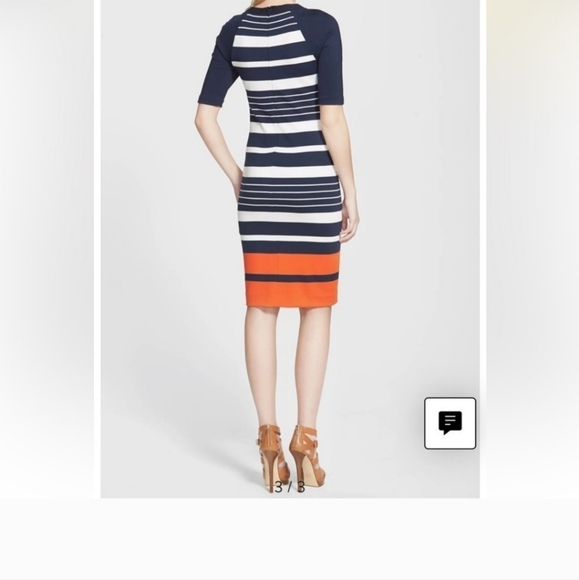 Michael Kors midi striped dress - Picture 3 of 4